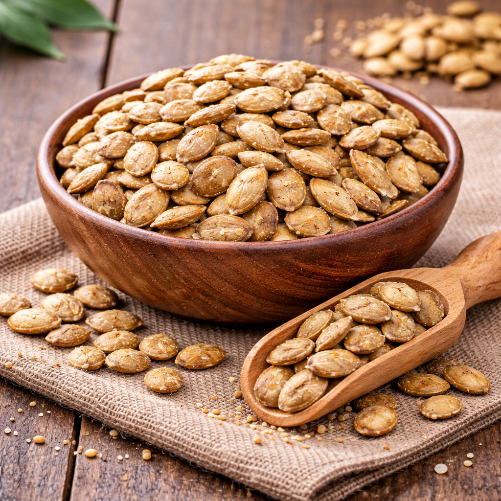 In Shell Roasted and Salted Pumpkin Seeds